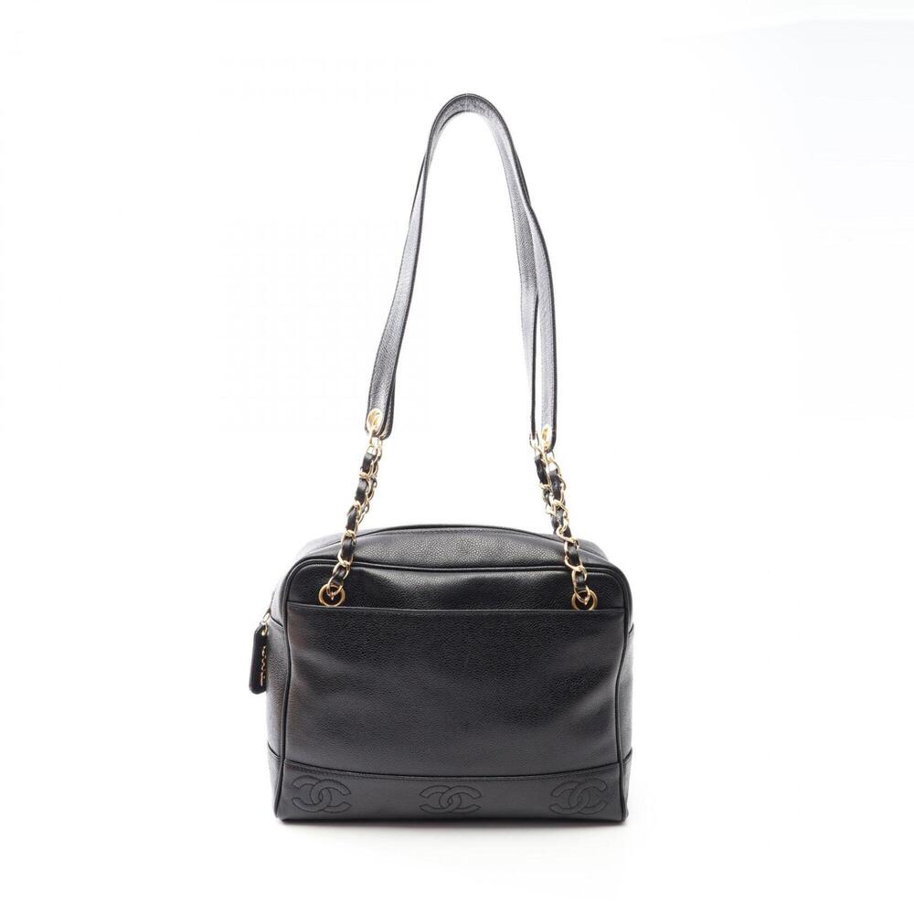 Chanel Triple Coco Shoulder Bag/Handbag, Caviar Leather (Grained Calfskin), W...